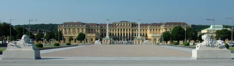 Pałac Schönbrunn, Schönbrunn Palace, kompleks pałacowy Schönbrunn